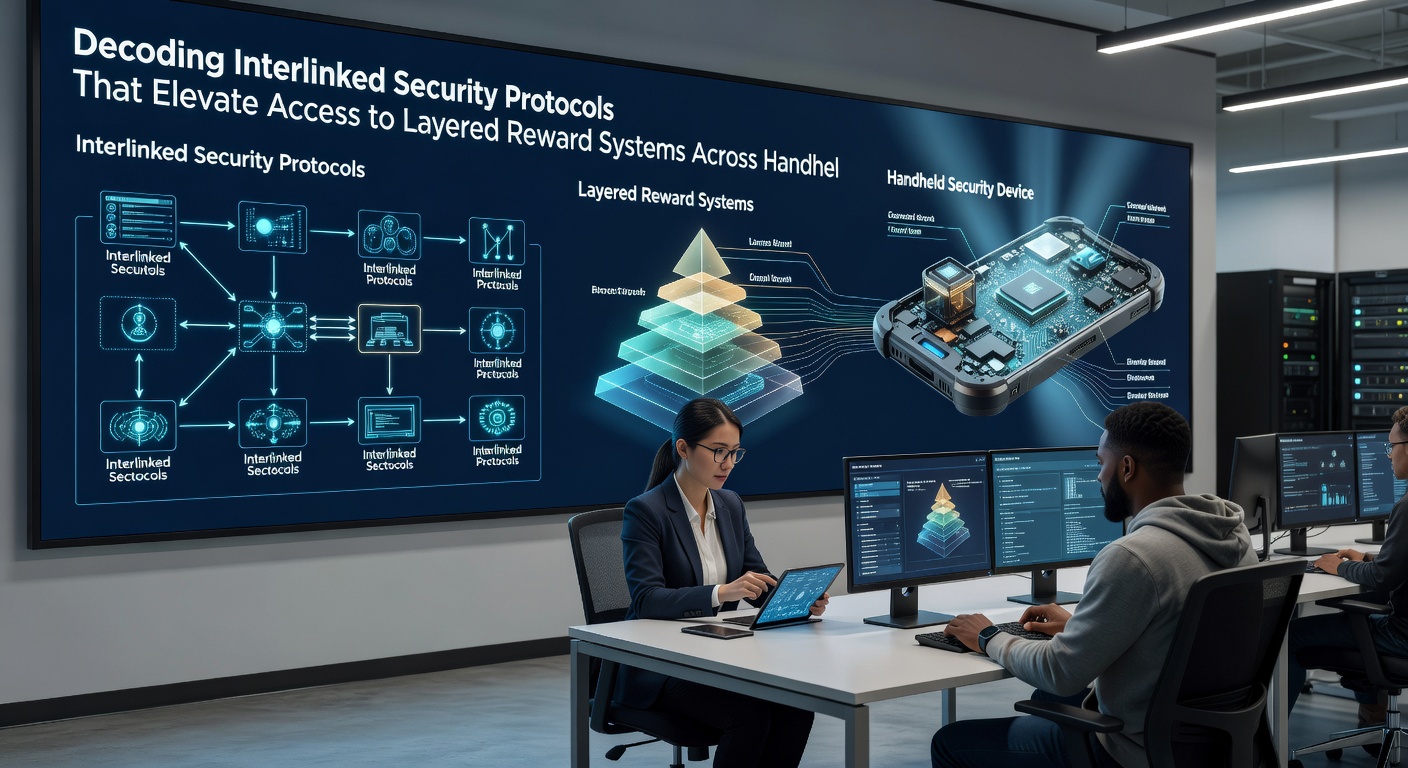 Mobile device displaying layered reward tiers protected by security layers