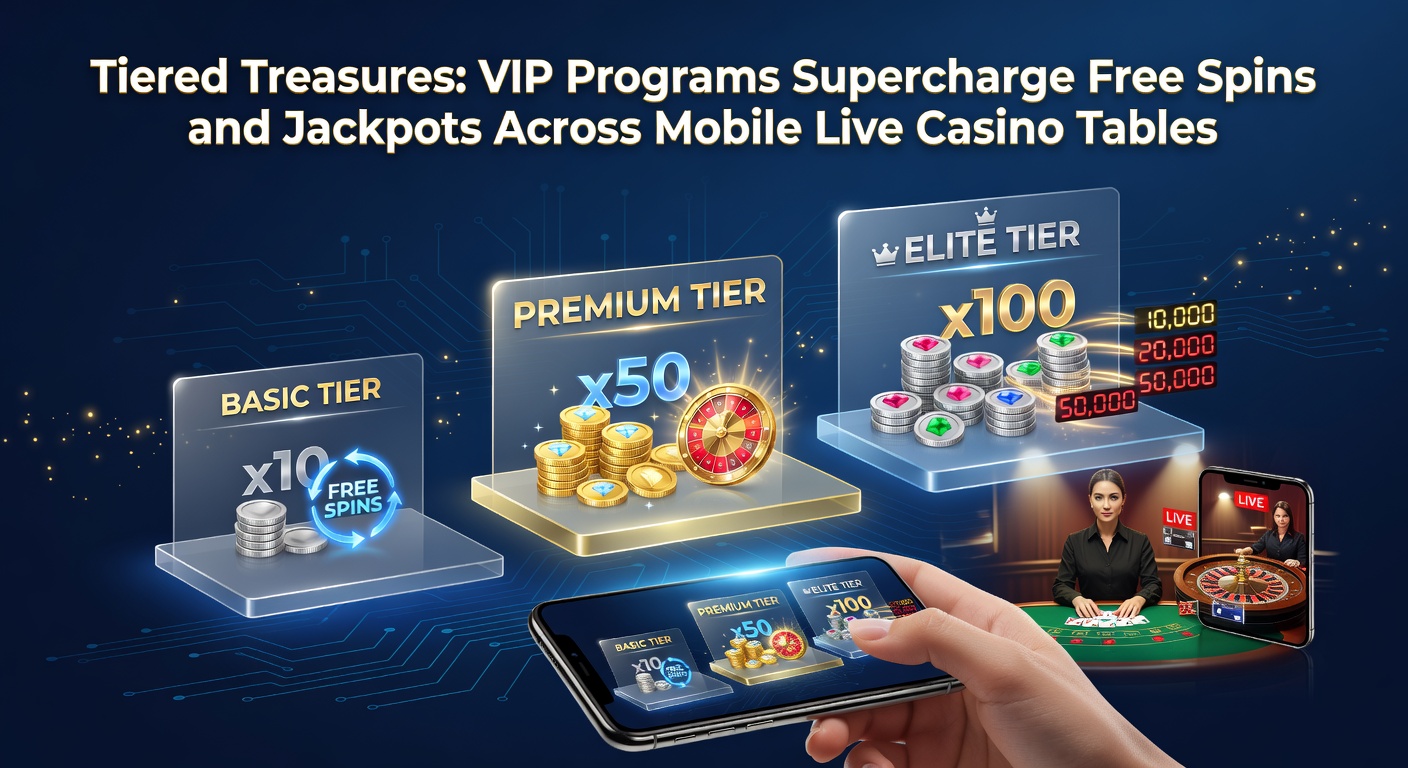Mobile screen capturing a VIP player hitting a tiered jackpot on a live dealer slot hybrid table, with free spins raining down
